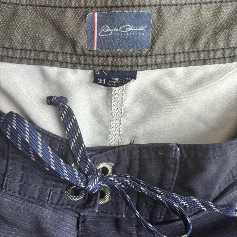 EDDIE BAUER | Red, White And Blue Board Shorts Swimwear | Size 31